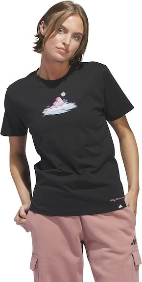 Camiseta Feminina adidas Manga Curta Gráfica