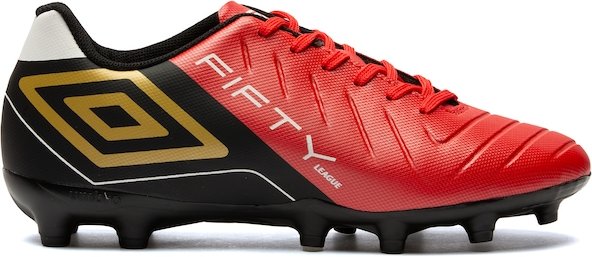 Imagem principal Chuteira de Campo Adulto Umbro Fifty VI League VERMELHO/PRETO Umbro VERMELHO/PRETO