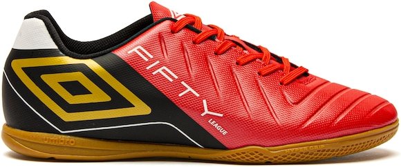Imagem principal Chuteira Futsal Umbro Fifty VI League Adulto VERMELHO/PRETO Umbro VERMELHO/PRETO