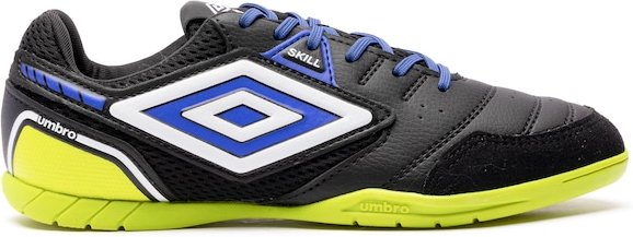 Imagem principal Chuteira Futsal Adulto Umbro Skill PRETO/VERDE Umbro PRETO/VERDE