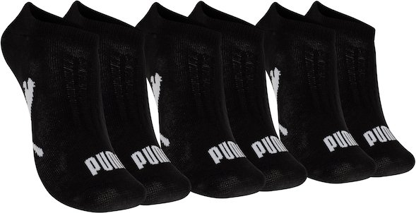 Kit de Meias Puma Sapatilha Esportiva 3 Pares Tamanho 34 ao 39 Adulto