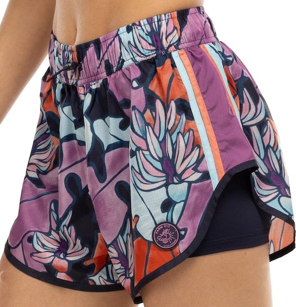 Short Feminino Farm Banana Flora Nylon