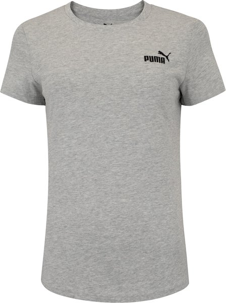 Camiseta Feminina Puma Manga Curta Essentials Small NO 1 Logo Tee