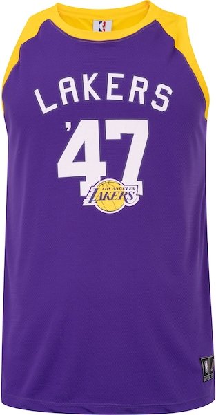 Camiseta Regata do Los Angeles Lakers NBA Masculina Banksh N1108