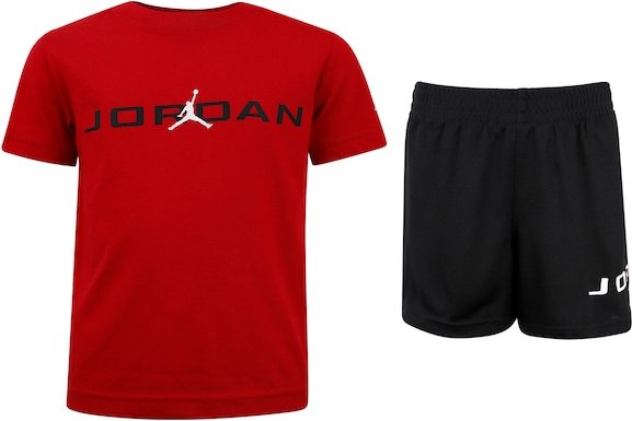 Conjunto Infantil Nike Jordan Bleine Mesh Camiseta + Bermuda
