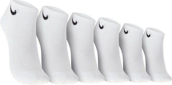 Kit 3 pares de Meias Nike Cushioned Ankle SP25 Cano Curto Infantil