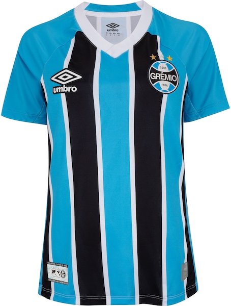 Camisa do Grêmio I 25 Umbro Feminina Torcedora