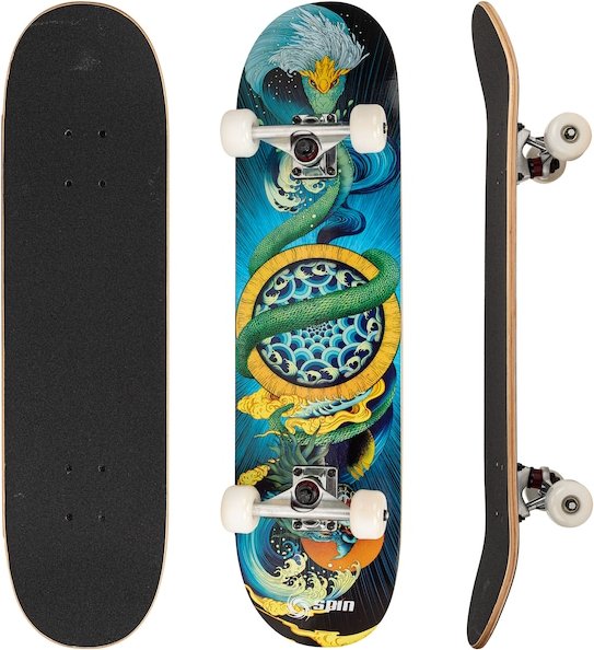 Skate Street Spin YK Serpent