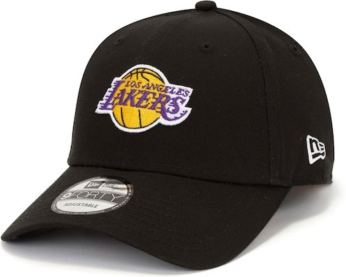 Boné Aba Curva do Los Angeles Lakers NBA New Era Basic Snapback Adulto