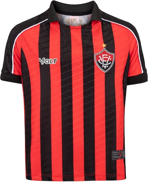Camisa do Vitória-BA I 25 Torcedor Volt Juvenil