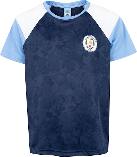 Camiseta do Manchester City Braziline Irwell Juvenil