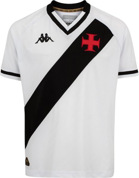 Camisa do Vasco da Gama II 25 Kappa Infantil