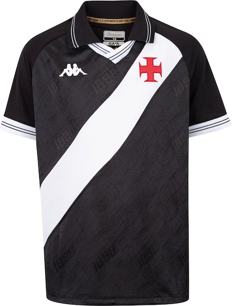 Camisa do Vasco da Gama I 25/26 Torcedor Kappa Infantil