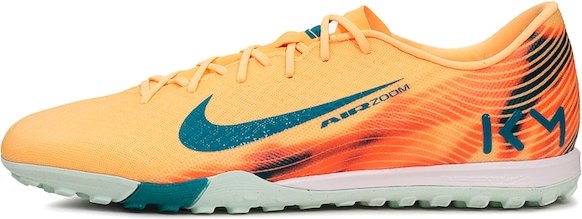 Imagem principal Chuteira Society Adulto Nike Zoom Mercurial Vapor 16 Academy Mbappé LARANJA/AZUL Nike LARANJA/AZUL