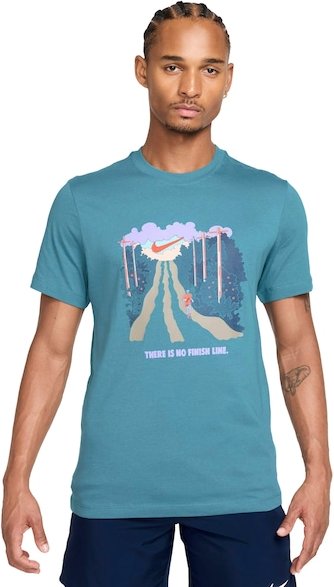 Imagem principal Camiseta Nike Run Masculina AZUL Nike AZUL