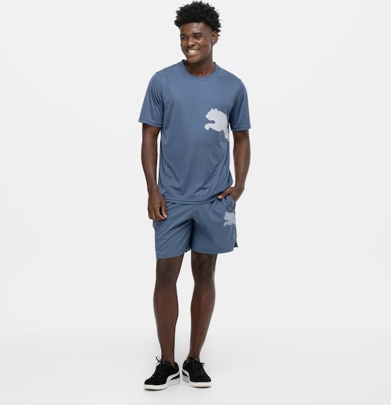 Imagem principal Camiseta Masculina Puma Manga Curta Tad Big Logo AZUL CLARO Puma AZUL CLARO