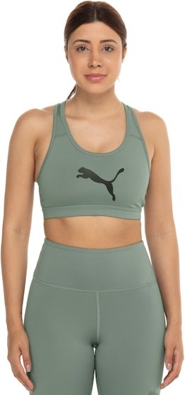 Top Fitness sem Bojo Puma édia Sustentação 4Keeps Adulto