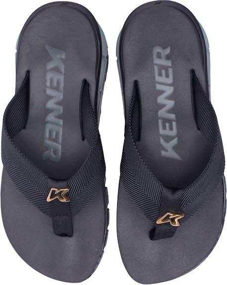 Imagem principal Chinelo Kenner Orak Adulto PRETO Kenner PRETO