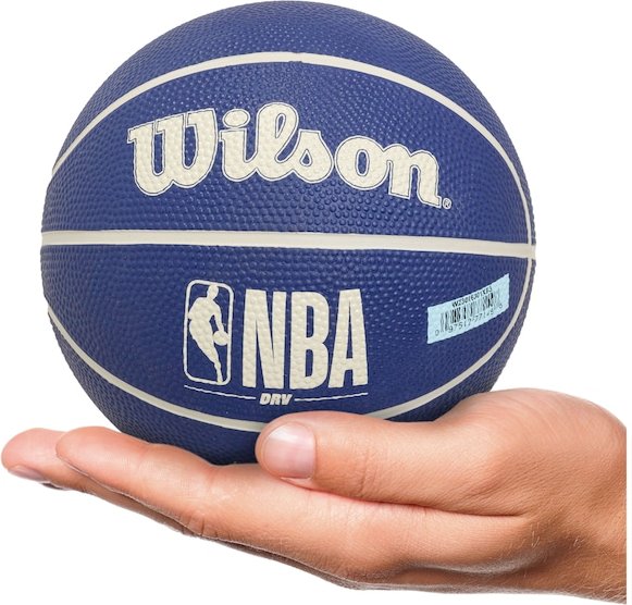 Mini Bola de Basquete Wilson NBA DRV