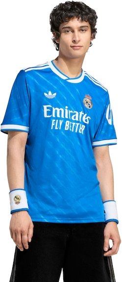 Imagem principal Camisa do Real Madrid III 25/26 Torcedor adidas Originals Masculina AZUL Adidas AZUL