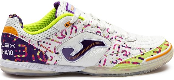 Imagem principal Chuteira Futsal Adulto Joma Top Flex Amandinha BRANCO/ROXO ESCURO Joma BRANCO/ROXO ESCURO