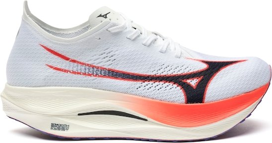 Imagem principal Tênis Mizuno Wave Rebellion Pro Low BRANCO/CORAL Mizuno BRANCO/CORAL