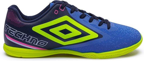 Imagem principal Chuteira Futsal Adulto Umbro Techno II AZUL ESC/VERDE Umbro AZUL ESC/VERDE