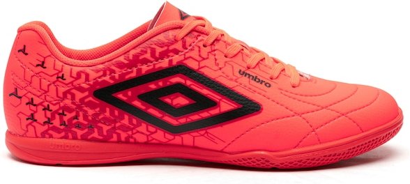 Imagem principal Chuteira Futsal Adulto Umbro Class Neo Fiery CORAL/PRETO Umbro CORAL/PRETO