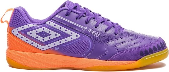 Imagem principal Chuteira Futsal Adulto Umbro Pro Bump Edição DLM Dia de los Muertos ROXO/LARANJA Umbro ROXO/LARANJA