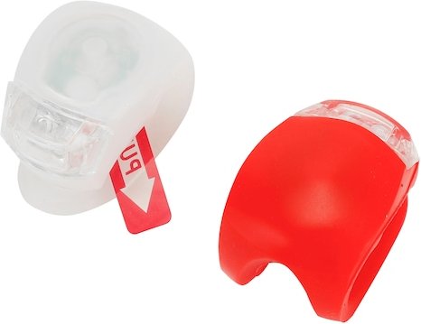 Kit Luzes de Silicone para Bicicleta