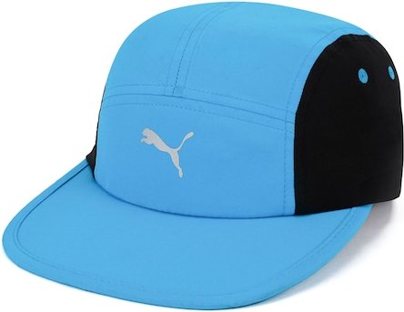 Boné Adulto Puma Essential Running 5 Panel Aba Reta