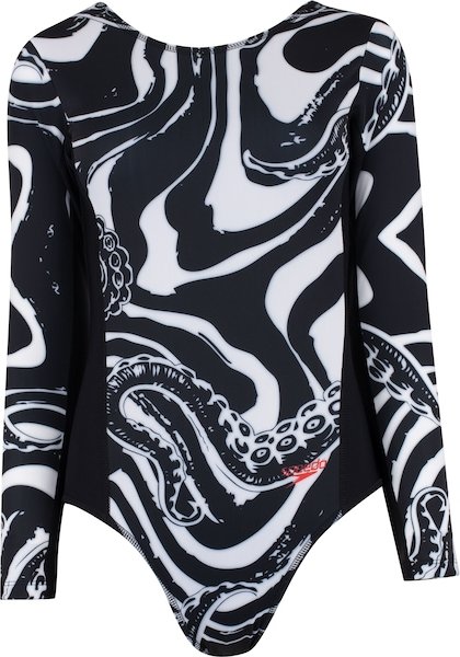 Maiô Speedo Classic Octopus Manga Longa Adulto