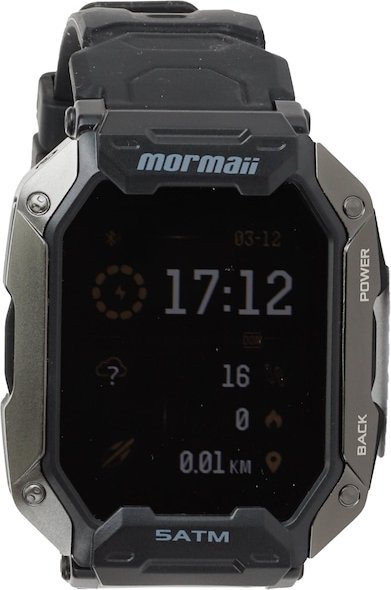 Smartwatch Mormaii com Monitor Cardíaco Force Full Display MOFORCEAA
