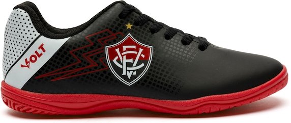 Imagem principal Chuteira Futsal Júnior Volt Vitória PRETO Volt PRETO