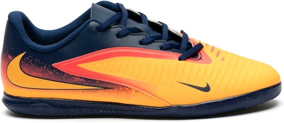 Imagem principal Chuteira Futsal Júnior Nike Phantom 6 Low Club LARANJA/AZUL ESC Nike LARANJA/AZUL ESC