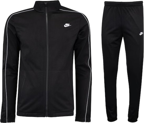 Imagem principal Conjunto Agasalho Nike Club - Masculino PRETO/BRANCO Nike PRETO/BRANCO