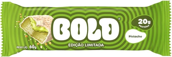 BARRINHA BOLD PISTACHE 60G