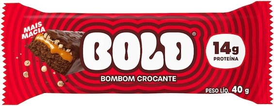 BARRINHA BOLD BOMBOM CROCANTE 40G