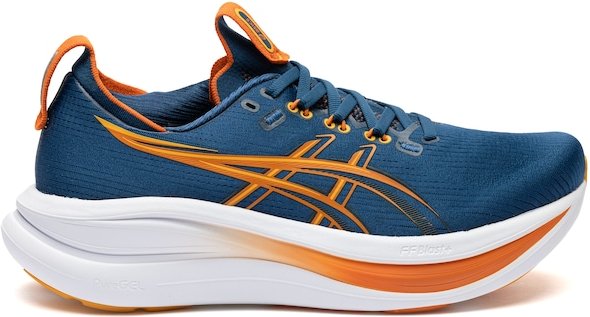 Imagem principal Tênis Masculino ASICS Gel-Nimbus 28 AZUL/LARANJA ASICS AZUL/LARANJA