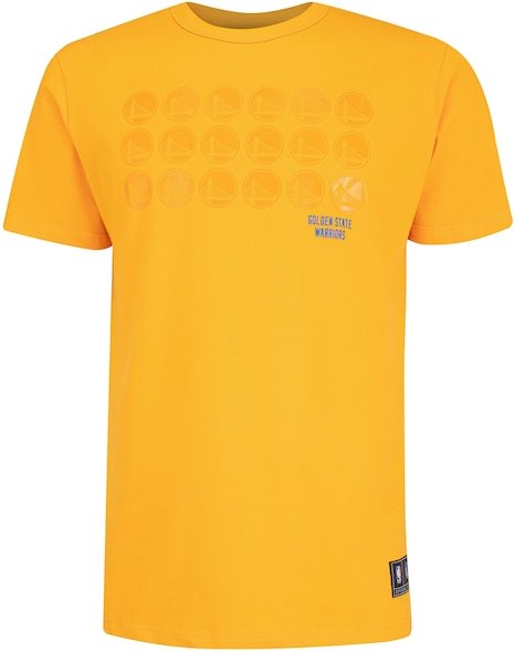 Imagem principal Camiseta Golden State Warriors NBA Pattern N0939 Masculina AMARELO NBA AMARELO