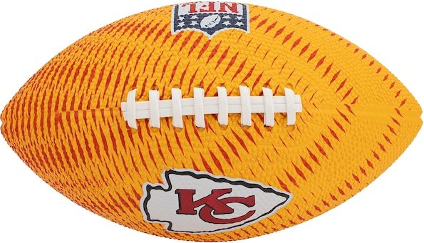 Bola de Futebol Americano Wilson NFL Team Tailgate JR Kansas Chiefs