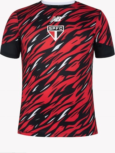 Imagem principal CAMISA MASC NB PRE JOGO SPFC 2026 New Balance BRANCO/VERMELHO New Balance BRANCO/VERMELHO