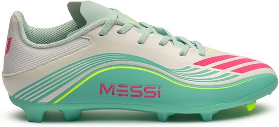Imagem principal Chuteira de Campo Júnior adidas F50 Messi League BRANCO/AZUL CLA Adidas BRANCO/AZUL CLA