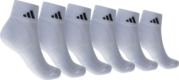 Kit de Meia adidas Sportswear Essentials Ankle com 3 Pares