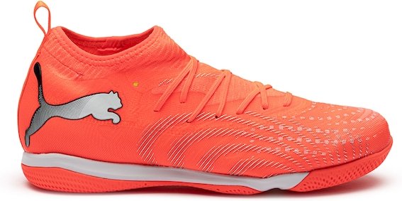 Imagem principal Chuteira Futsal Infantil PUMA Future 9 Match Mid LARANJA/PRATA Puma LARANJA/PRATA