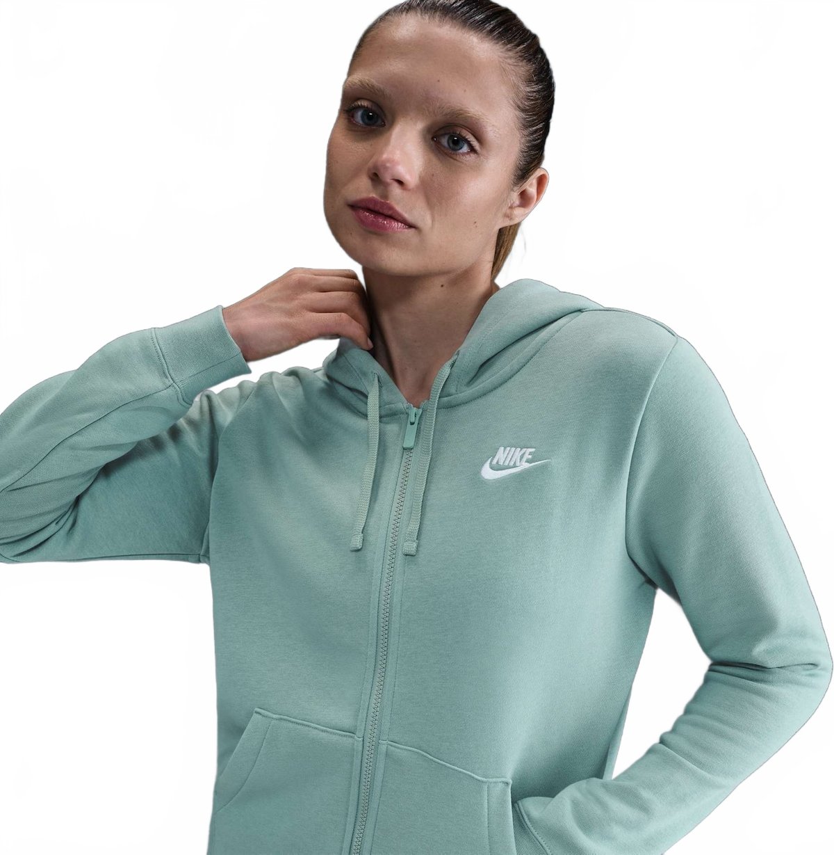 Jaqueta Nike Sportswear Club Fleece Feminina