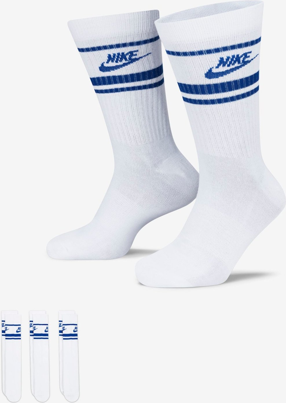 Meia Nike Sportswear Everyday Essential (3 pares) Unissex