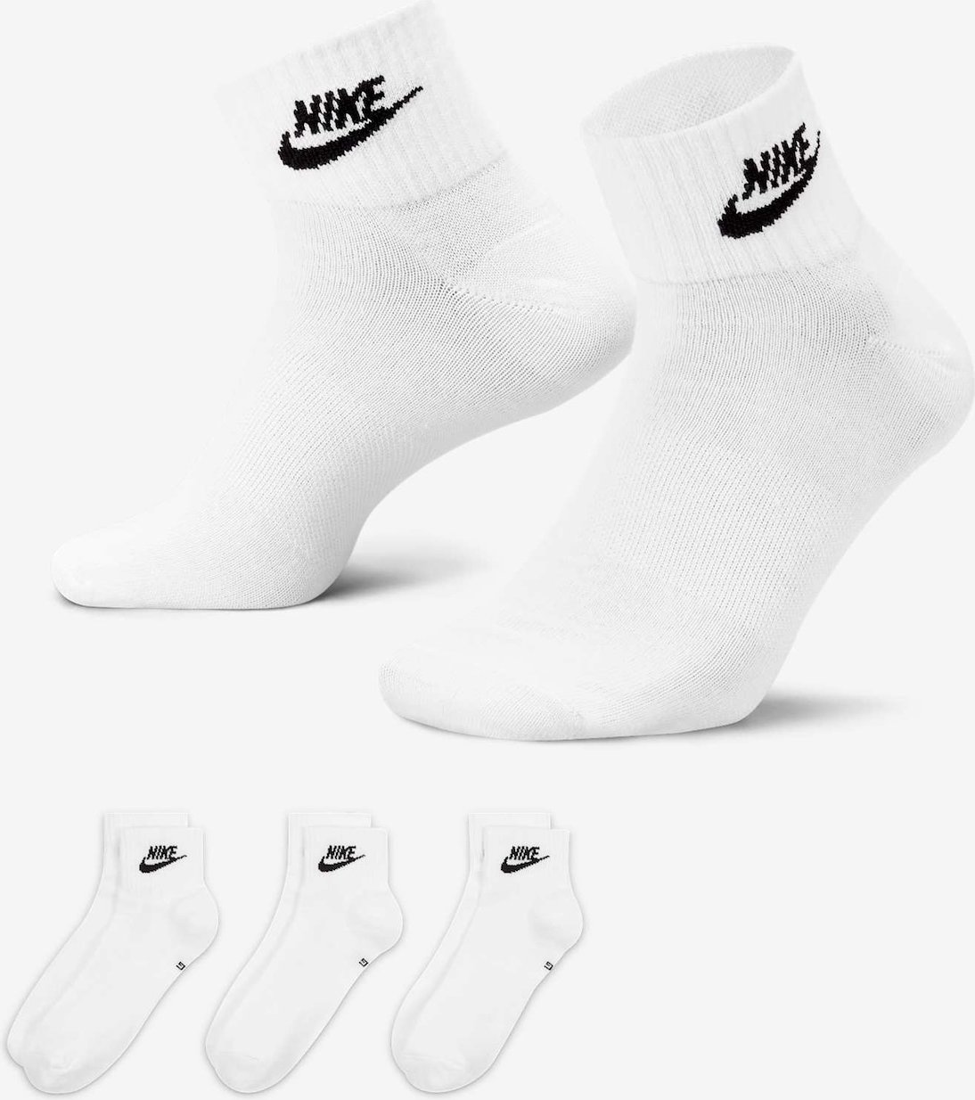 Meia Nike Everyday Essential (3 Pares) Unissex