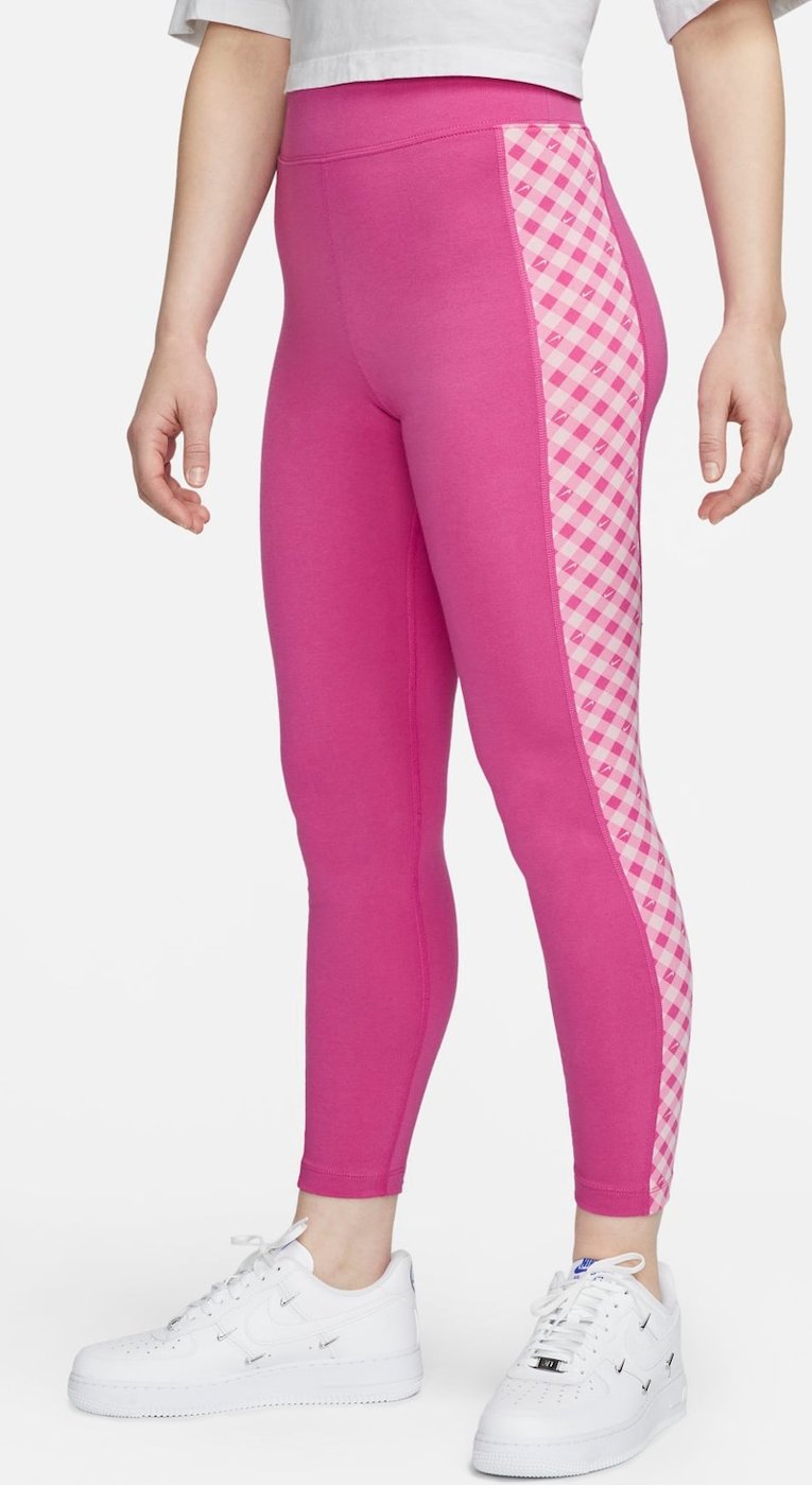 Imagem principal Legging Nike Sportwear Gingham Feminina Nike Sportswear Rosa Nike Sportswear Rosa