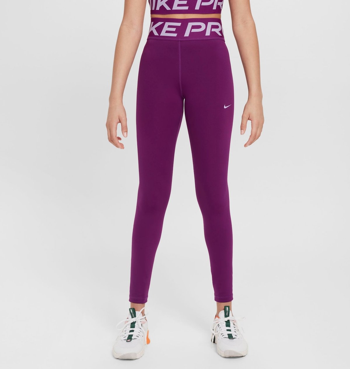 Imagem principal Legging Nike Pro Dri-FIT Infantil Roxo Roxo